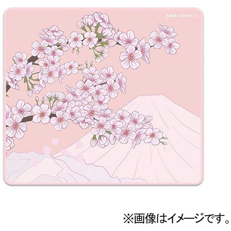 X-raypad　Aqua Control II-Sakura-Pink-XLS (500x500x4mm)　AQ2SAKURAPINKXLS