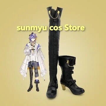 にじさんじ バーチャル Vtuber アスター・アルカディア コスプレ靴 ブーツ　サイズオーダー可能