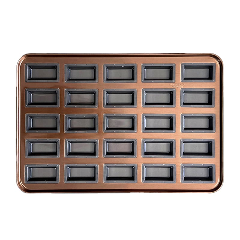 [SILPAP GOLD] シルポップゴールド もっと深い深いフィナンシェ型 25個取り