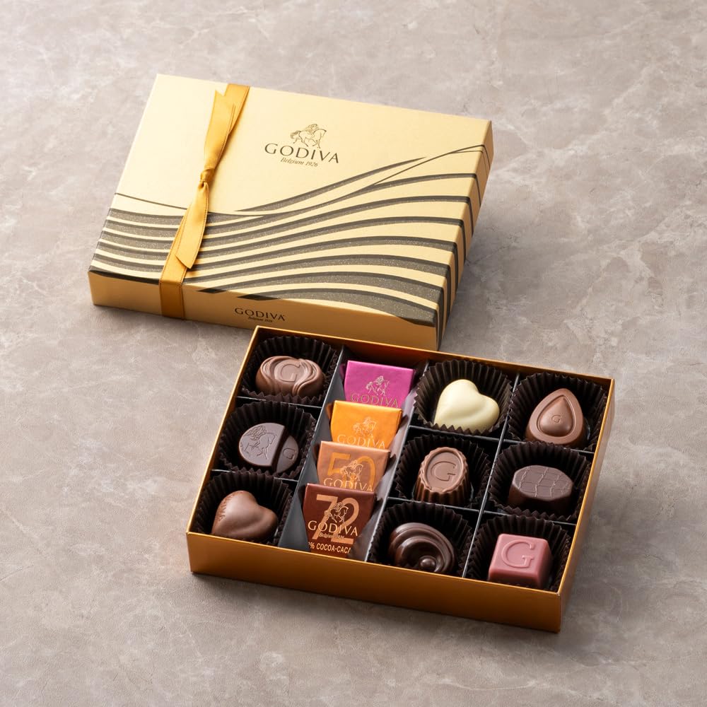 チョコレート ギフト お菓子 詰め合わせ ゴディバ (GODIVA)ハート オブ ゴールド コレクション（13粒入）