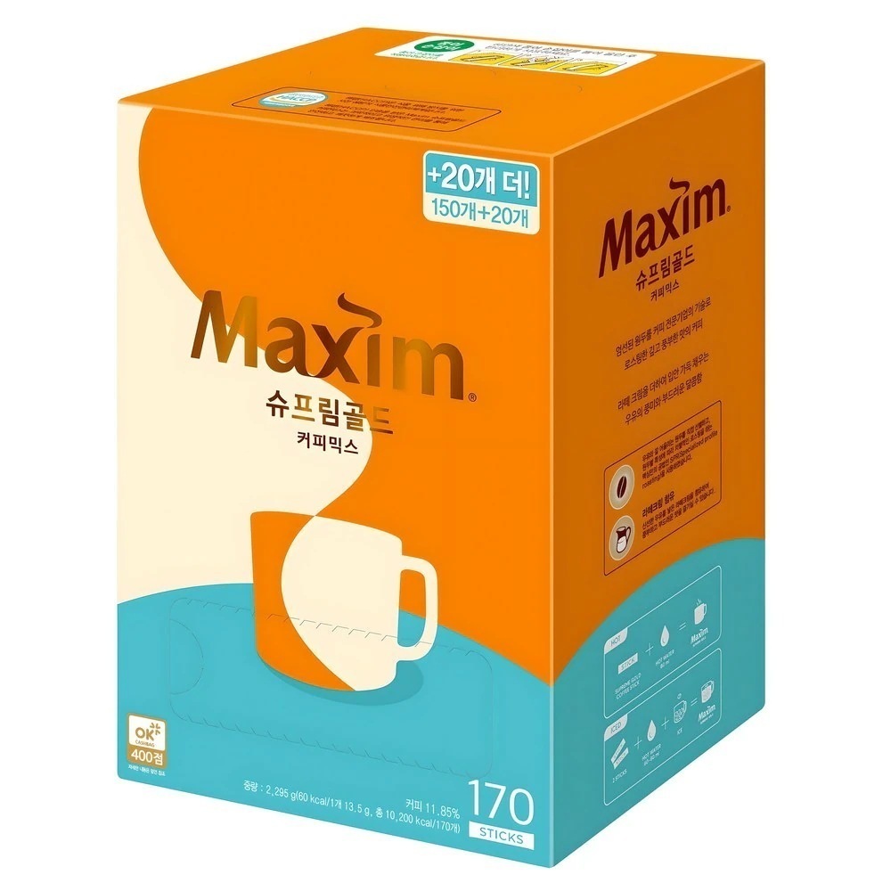 大容量シュプリムゴールドコーヒーミックス 170 ea