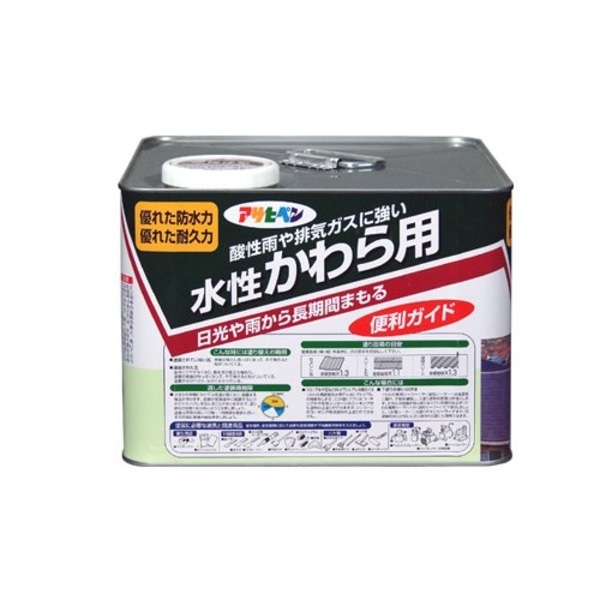 魅力の 水性かわら用 日本瓦銀 7L 塗装用品 【重要】6営業日以内（土日