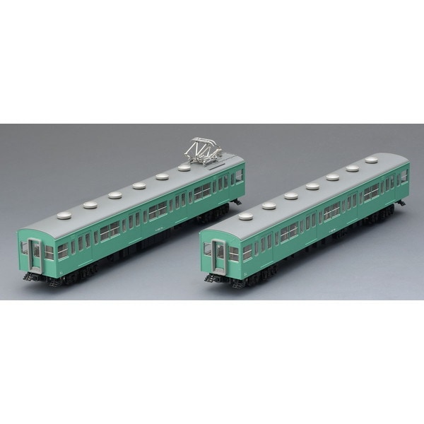 トミーテック 98536 103系通勤電車(初期型非冷房車・エメラルドグリーン)増結セット(2両)