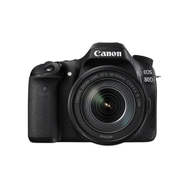 【中古】Canon デジタル一眼レフカメラ EOS 80D レンズキット EF-S18-135mm F3.5-5.6 IS USM 付属 EOS80D18135USMLK