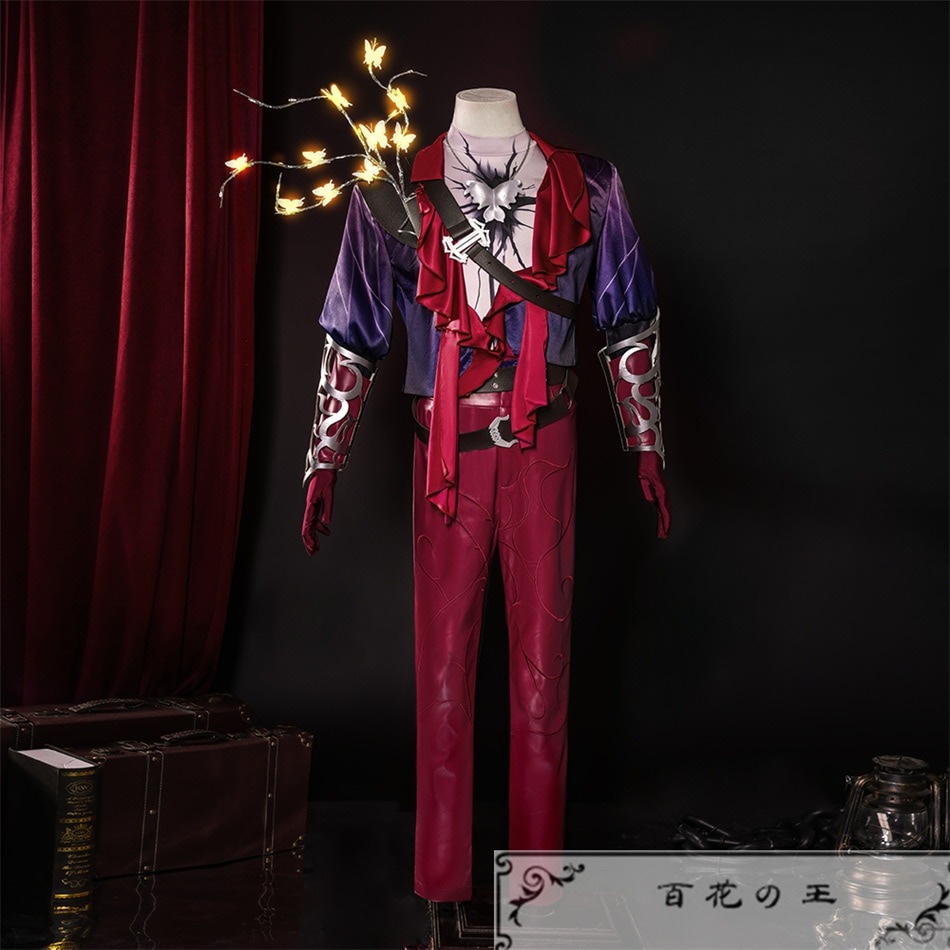 『一部在庫あり』 第五人格 Identity V 傭兵 ナワーブ・サベダー UR衣装 Man in Red 赤服の人物 コスプレ衣装 コスチューム