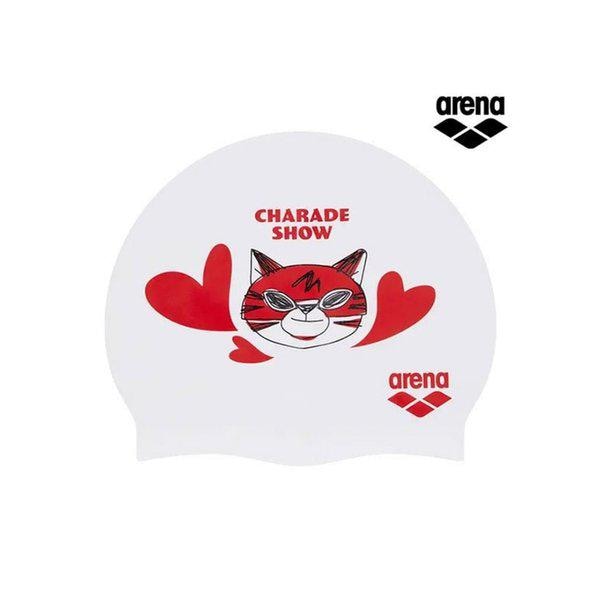 ヒーローキャッツ シリコン水泳帽 A6AC1AC81WHT