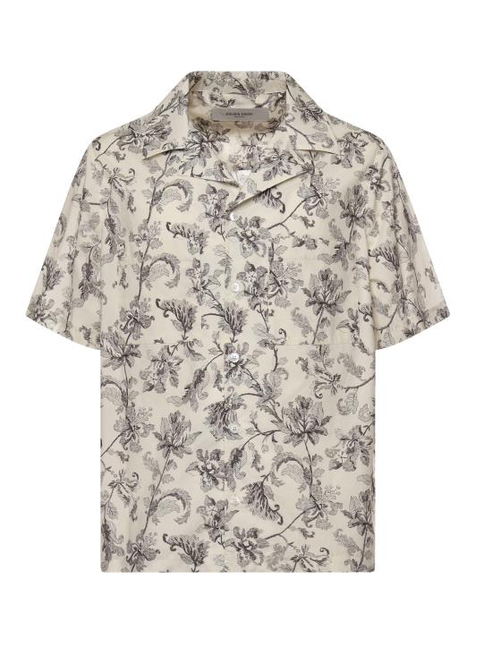 GOLDEN GOOSE Men Shirts GMP02655 P00233383259 DUSTY WHITE BLACK