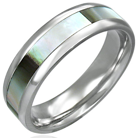 シェルスクロールステンレスリング（RMO006）指輪 13号 18号 26号 貝殻 綺麗 シンプル 大人 社会人 サージカルステンレス316L 男性 女性 プレゼント r0521xxxxxxxx