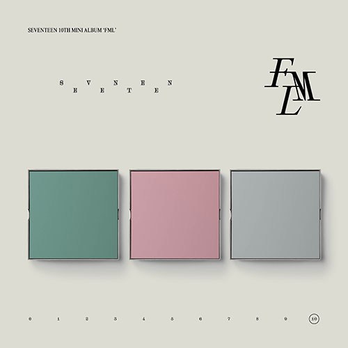 [特典フォトカード(3種)+葉書(4種)] SEVENTEEN ミニ10集3種セットFML