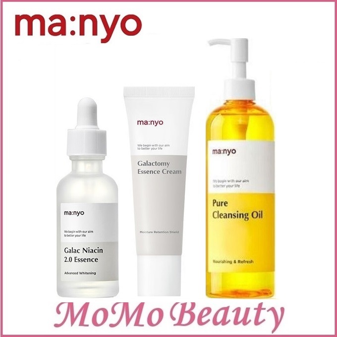 [基礎化粧品]ガラクナイアシン2.0エッセンス, 50ml/ピュアクレンジングオイル, 200ml/ガラクトミーエッセンスクリーム, 50mL