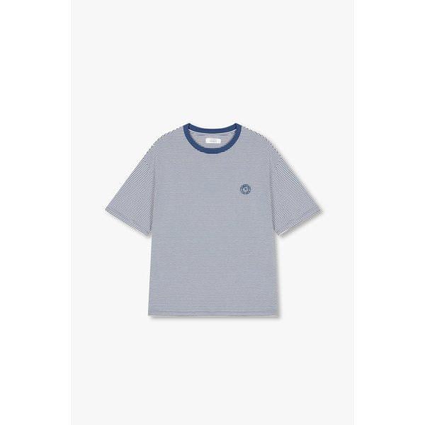 ストライプ半袖Tシャツ9195222174054