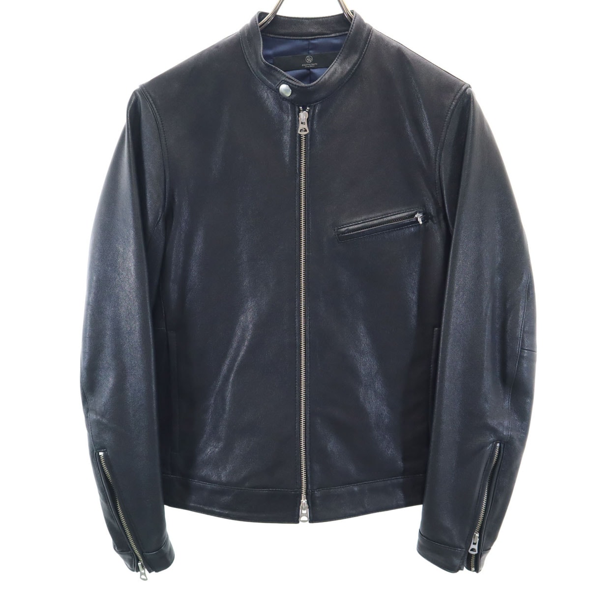 BEAUTY&YOUTH UNITED ARROWS ビューティーアンドユースユナイテッドアローズ レザージャケット S ブラック メンズ 古着