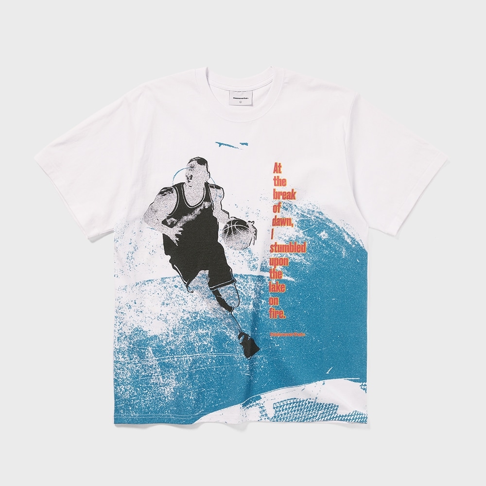 ディス・イズ・ネヴァー・ザットフルコート T シャツホワイト