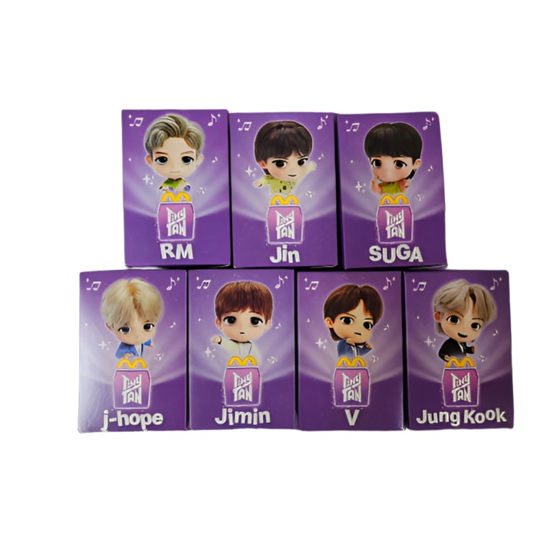 マクドナルド BTS タイニータン 防弾少年団 ハッピーセット フィギュア 7種セット