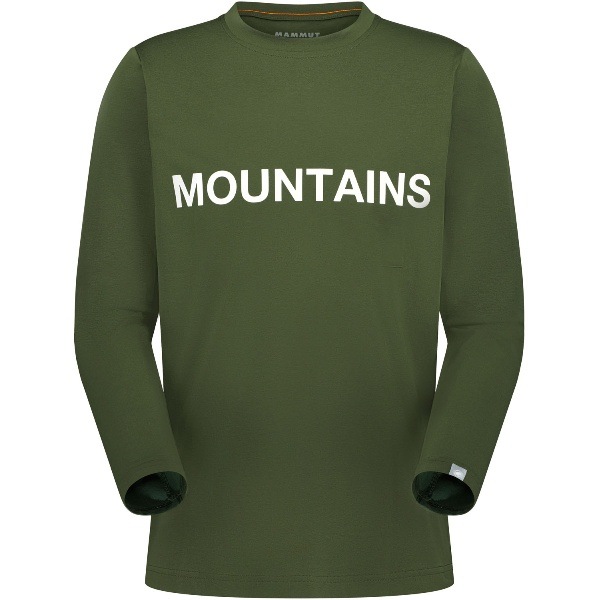 MAMMUT マムート QD Logo Print Longsleeve T-shirts AF Men アウトドア 長袖Tシャツ 101601030-40297 （サイズはユーロ表記）