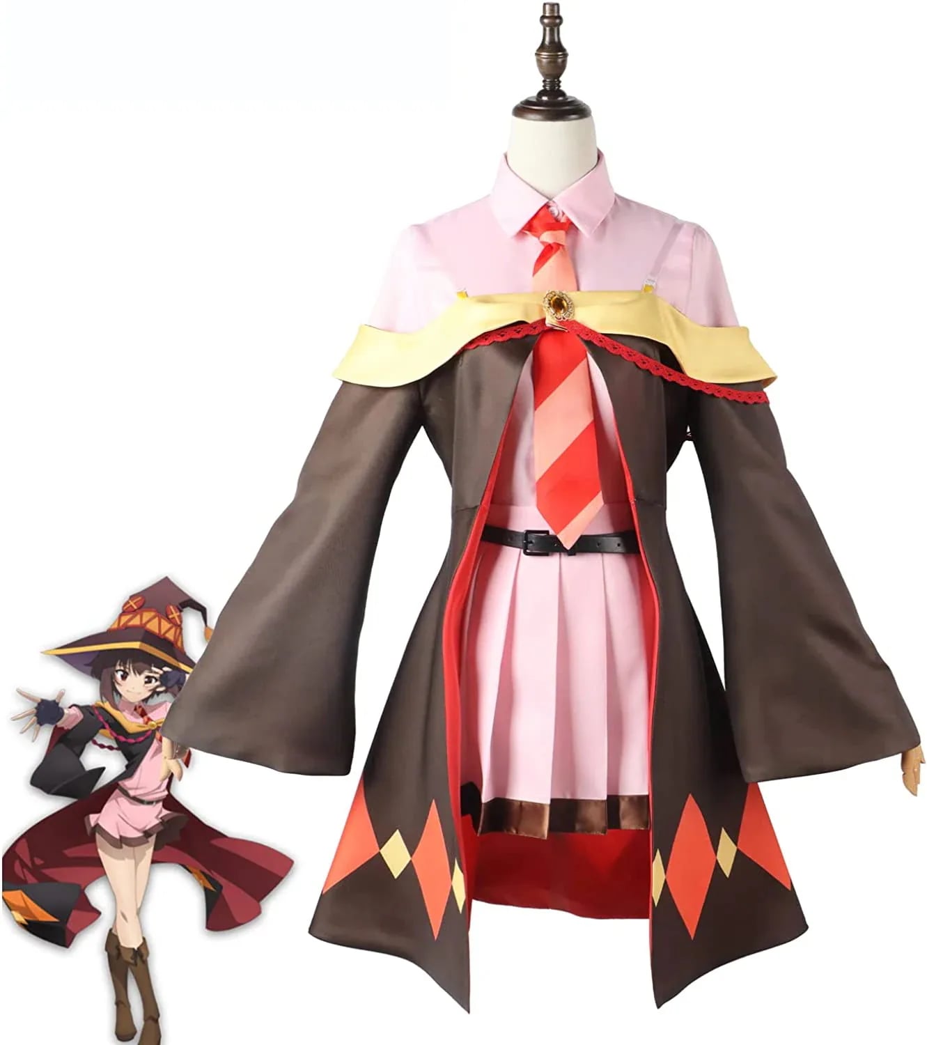 この素晴らしい世界に祝福を! めぐみん コスプレ 衣装 変装 仮装 コスプレ コスチューム イベント 学園祭