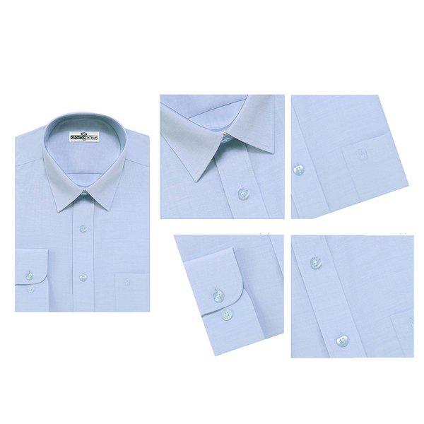 メンズ ストレートフィット モーダル 長袖 カラーネック ワイシャツ SJ-SHA-651 6,571円