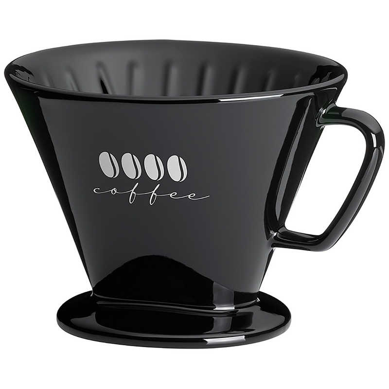 ケラ　コーヒードリッパー 2~4人用 Excelsa ブラック　12493