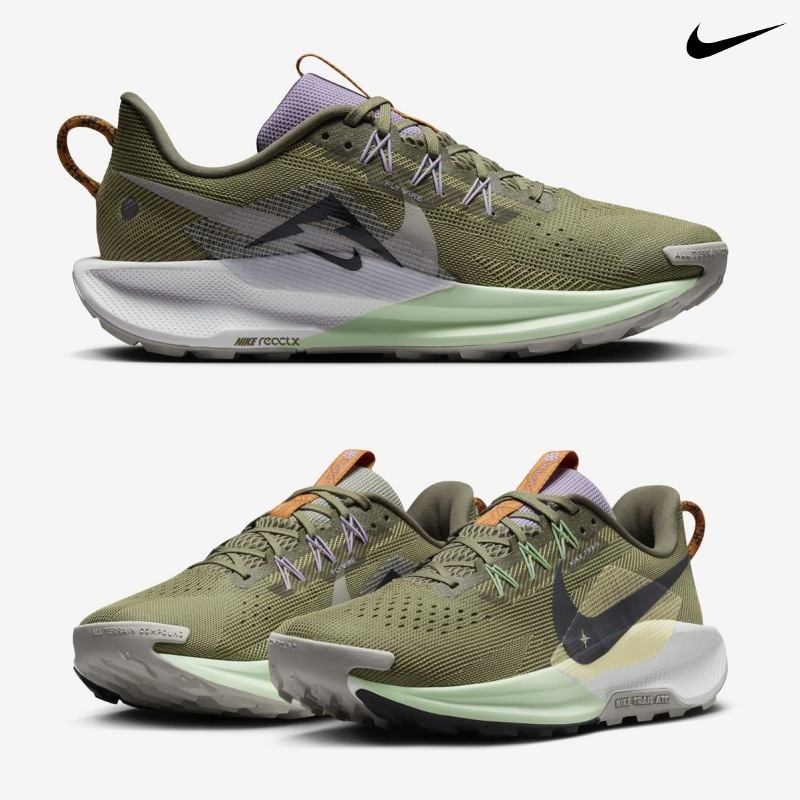 [NIKE] ナイキ スニーカー ペガサス トレイル 5 トレイル ランニングシューズ / MEDIUM OLIVE