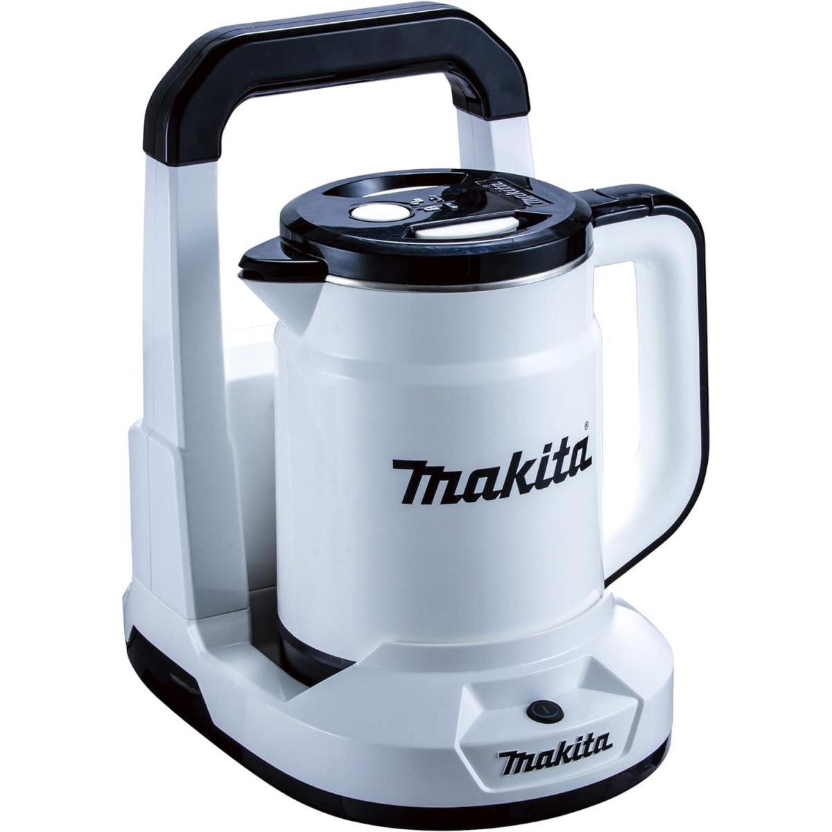 マキタ Makita 充電式 ケトル KT360DZW 白 ホワイト 本体のみ 【バッテリ・充電器別売】 36V (18V+18V) 湯沸かし アウトドア キャンプ ケトル