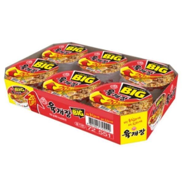 (NEW) オットゥギ ユッケジャン カップ 104g 6個 x3個