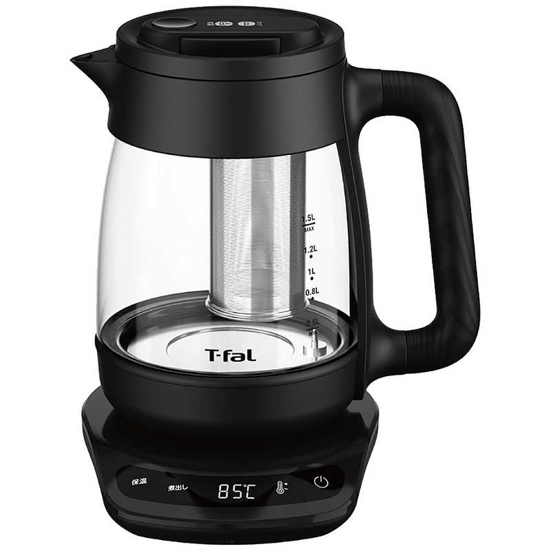 T-fal　ティファール 電気ケトル テイエール ロック コントロール 1.5L ブラック　BJ8158JP