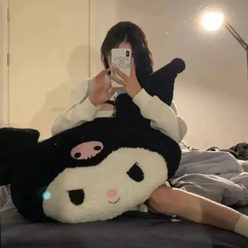 ぬいぐるみ サンリオ クロミちゃん マイメロ キャラクター グッズ かわいい クッション 枕 特大 プレゼント 50cm5943