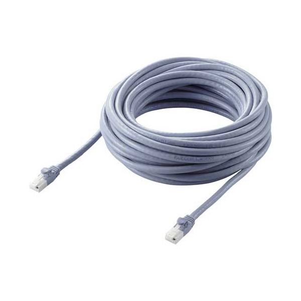 LANケーブルCat6A RoHS ブルー 10m*5本