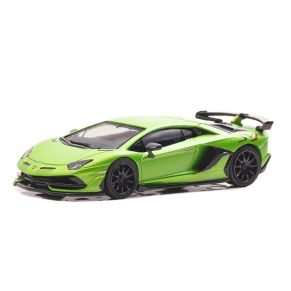 Hung Hing Toys HS00201 ランボルギーニ SVJ グリーン ブラックホイール
