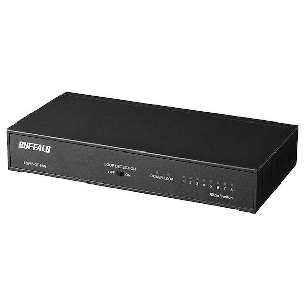 Qoo10] BUFFALO スイッチングハブ[8ポー