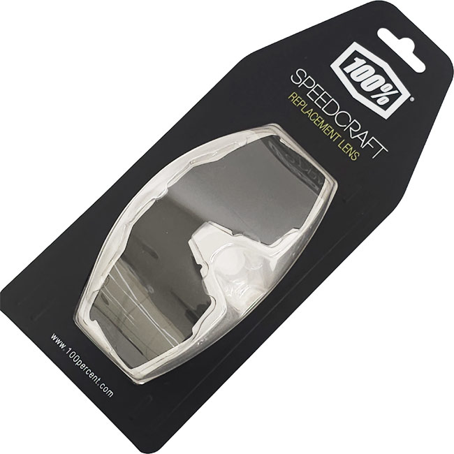 ワンハンドレッド 100% 交換用レンズ SPEEDCRAFT スピードクラフト用 ミラーレンズ 本体は別売 69032-00005-Black Mirror