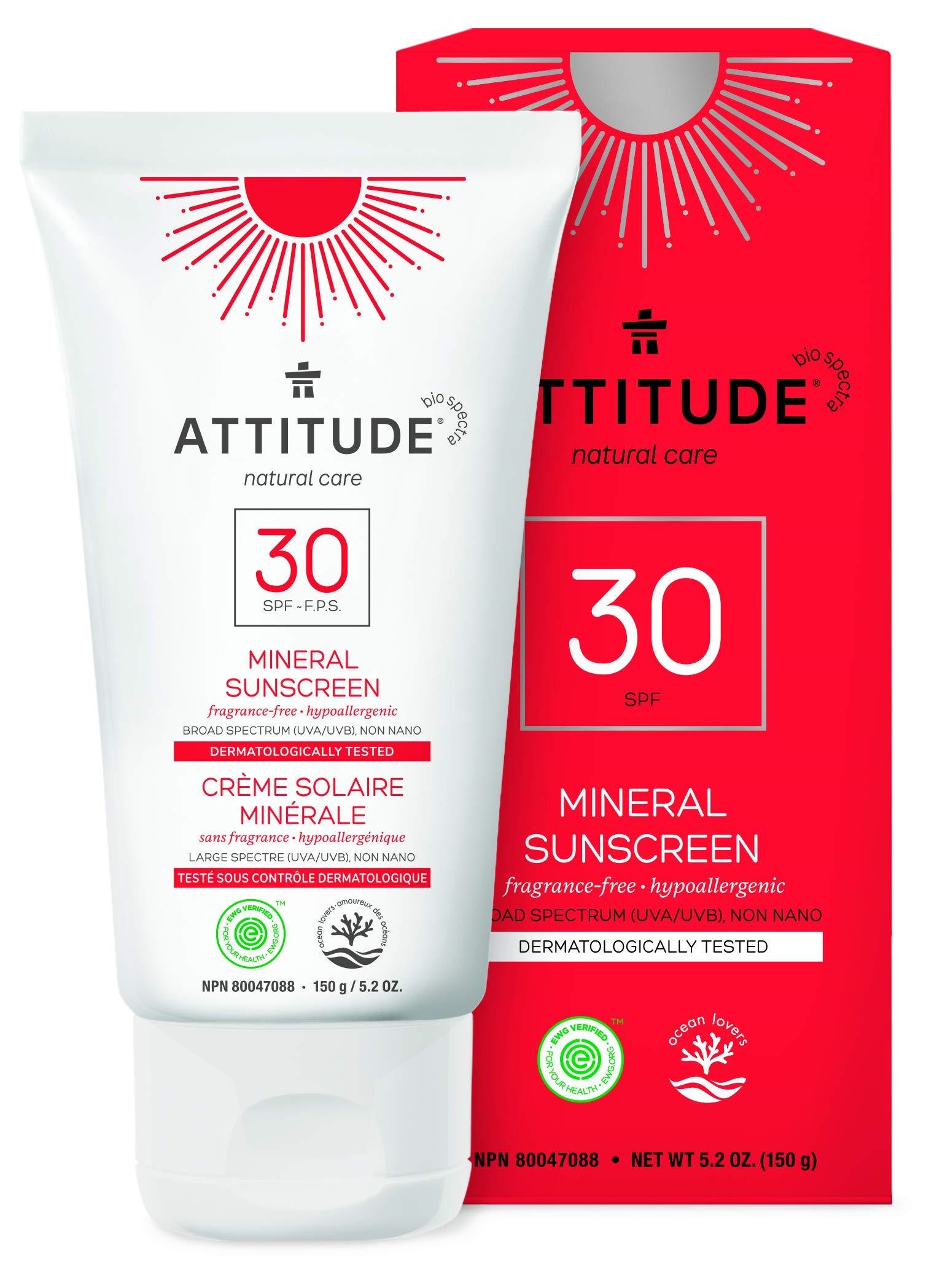 ATTITUDE Natural Care, Hypoallergenic Mineral Suns