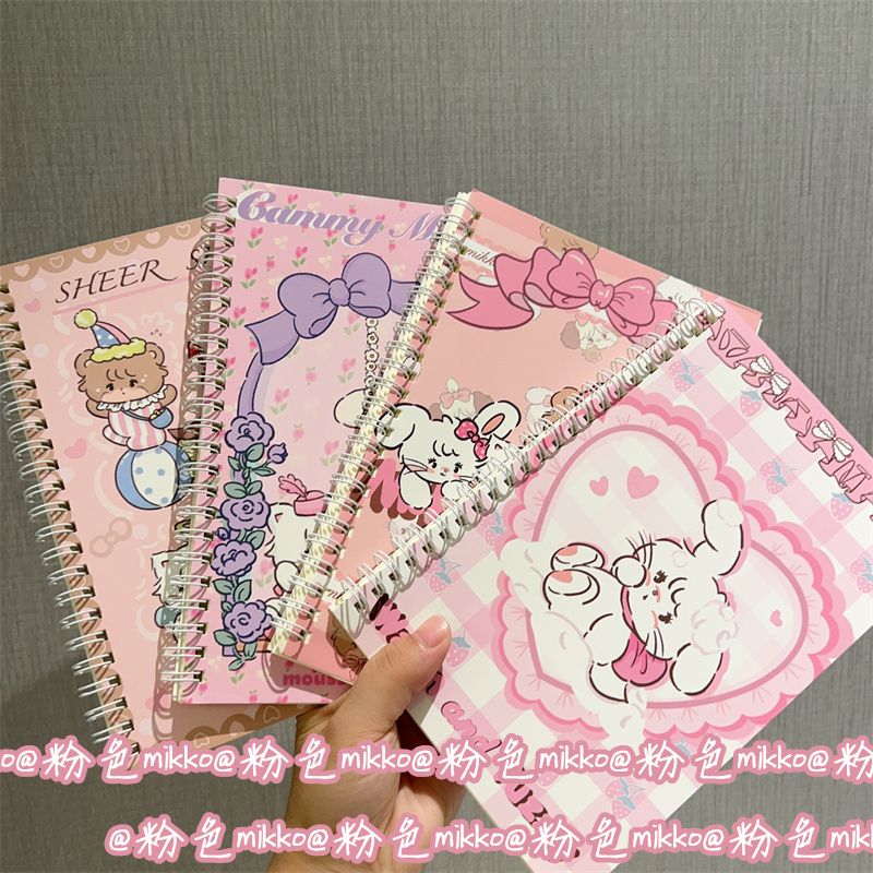 かわいいmikkoコイル本中号a5ノート風アニメ横線本少女心高颜値メモ帳