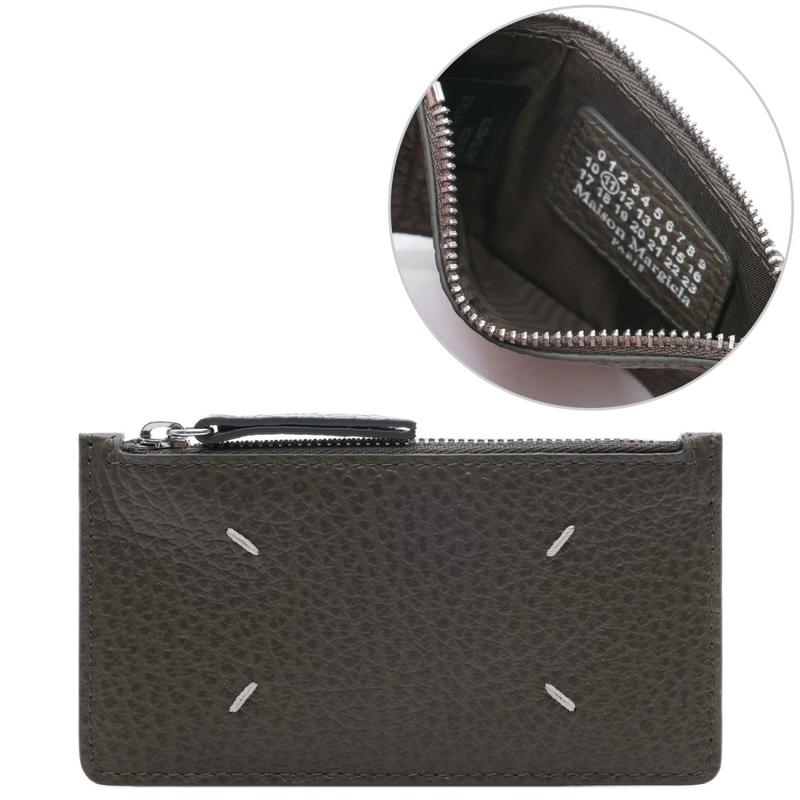 [] 25SS 男女兼用ステッチジッパーカード入れ (S56UI0143 P4455 T8031 25S)