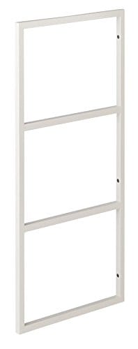 色：ホワイト サイズ：高さ638mm ウッドワン 棚柱用カナモノ カベツケ ホワイト [高さ638m