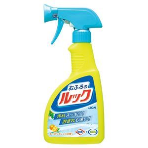 （まとめ） ライオン おふろのルック スプレー 本体 400ml 1本 [x15セット]