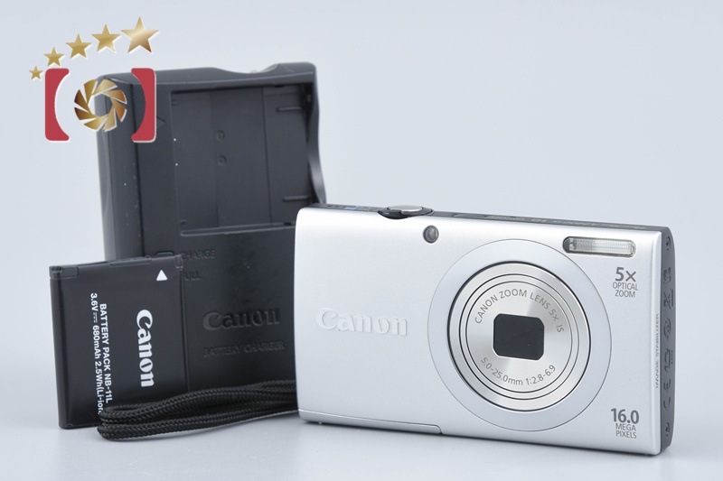 PowerShot A2400 IS シルバー コンパクトデジタルカメラ