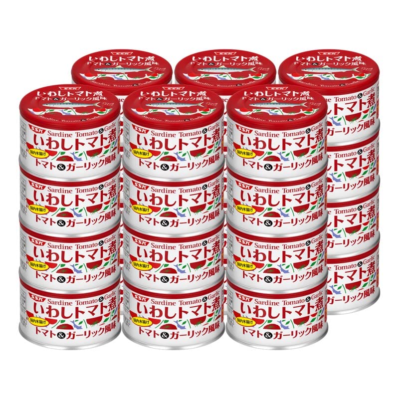 SSK 清水食品 いわしトマト煮 トマト&ガーリック風味 150g×24個