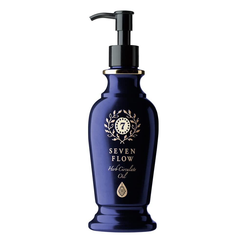 Qoo10最安値挑戦 セブンフロー ハーブサーキュレイトオイルNEW＿リンパの流に着目したトータルケアオイル[顔・からだ用]