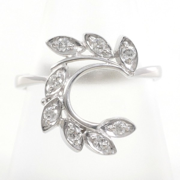 PT900 プラチナ リング 指輪 12.5号 ダイヤ 0.19 ジュエリー 中古