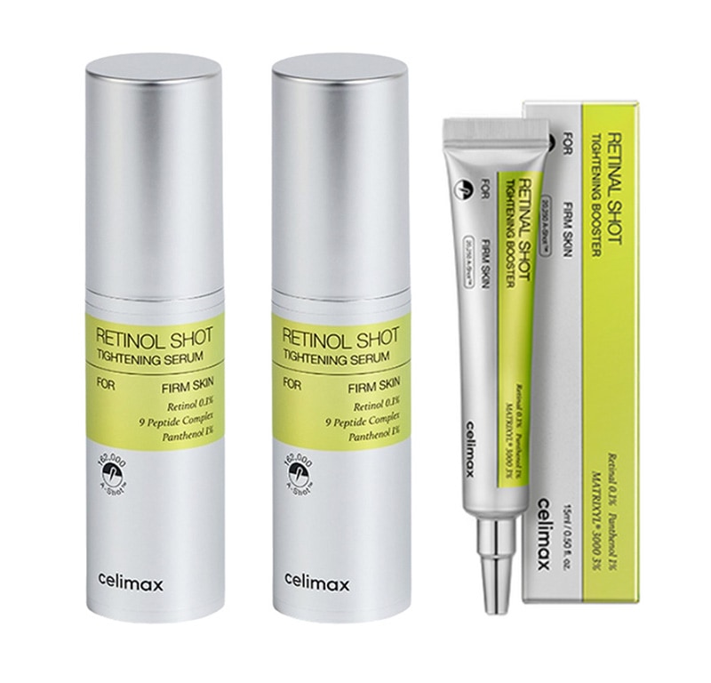 (2+1) THE ビタA レチノールショット タイトニングセラム 30ml +THE ビタA レチナールショットタイトニングブースター 15ml