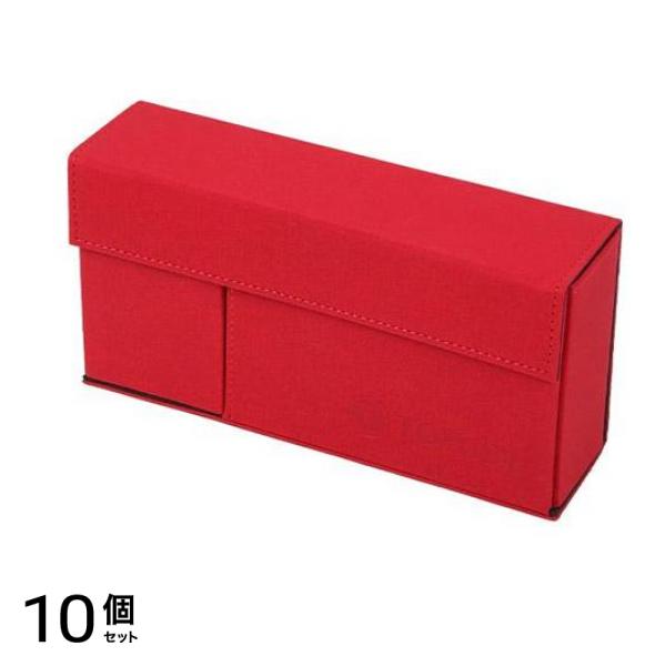 TOYGER DeckSlimmer 薄型デッキケース レッド 270枚収納 10個セット