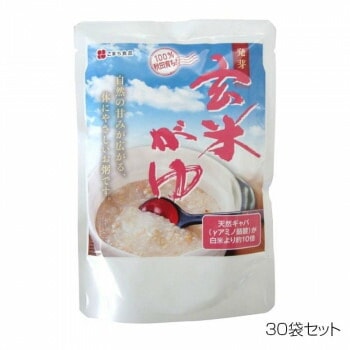 こまち食品 発芽玄米がゆ レトルト x30袋セット