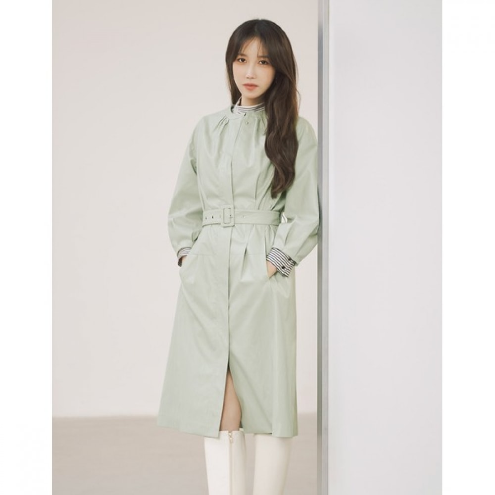 (オリビアローレン) エコレザーロングコート_VVBJN3S1361