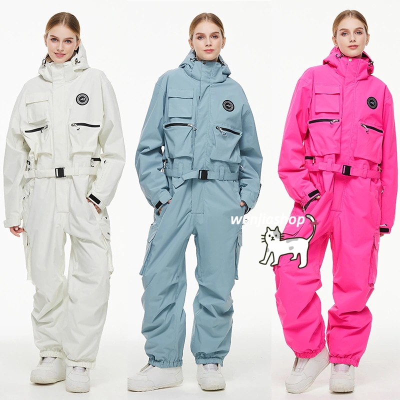 スノーボードウェア 2025 上下セット メンズ レディース つなぎパンツ オールインワン アウター ズボン セットアップ ウィンタースポーツ韓国風防水 スノー スキーウェア スノボウェア