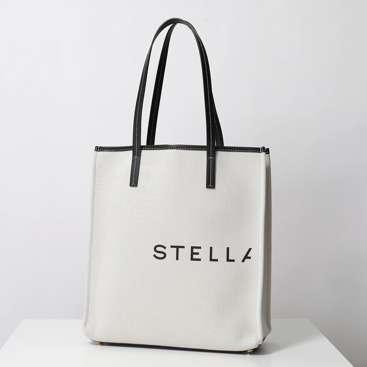 STELLA McCARTNEY ステラマッカートニー トートバッグ 7B0133 WP0221 レディース ロゴ コットン キャンバス 鞄 9043/ECRU