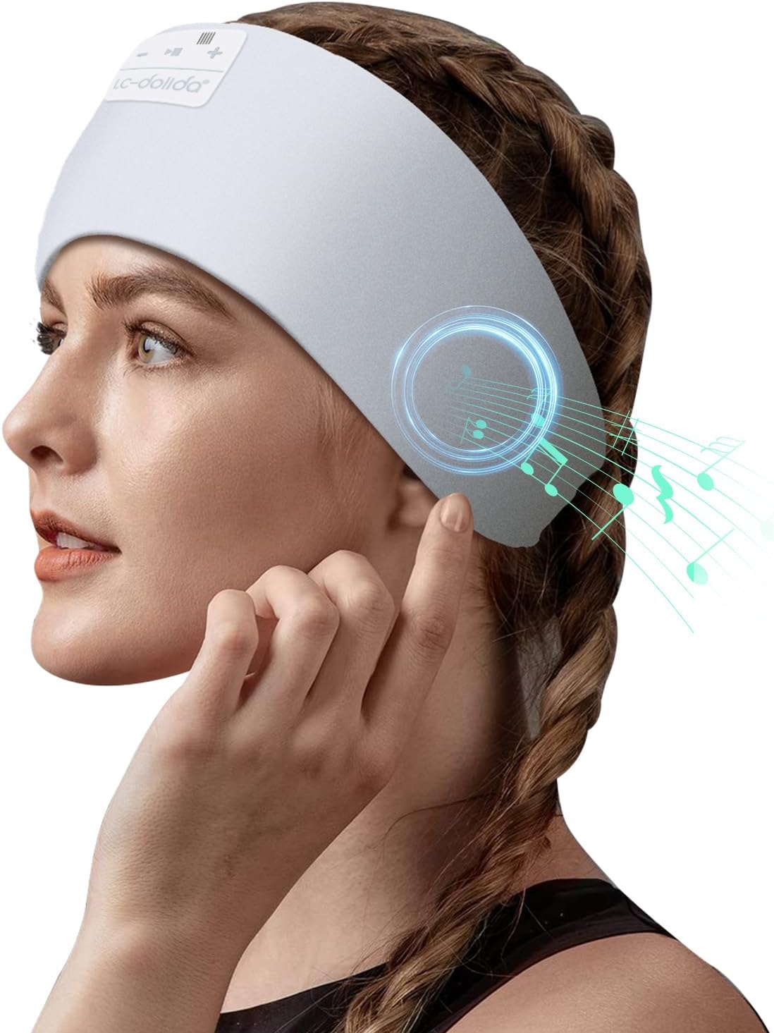 Bluetooth 5.4対応 ヘッドバンド型ワイヤレスヘッドホン 睡眠・スポーツ・瞑想用