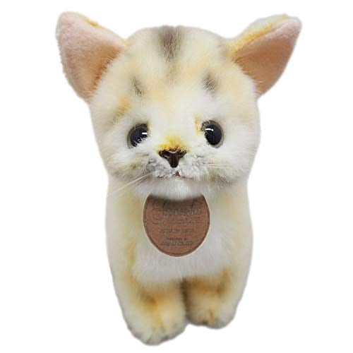 グレイスフル ネコ (日本製) おすわりアビシニアン ぬいぐるみ 全長20.5cm