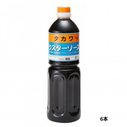 和泉食品 タカワウスターソース 1000ml(6本) 4,985円