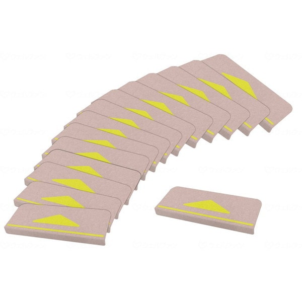 SANKO 折り曲げ付階段マット 三角マーク付 KD-80 メーカー直送 6,715円